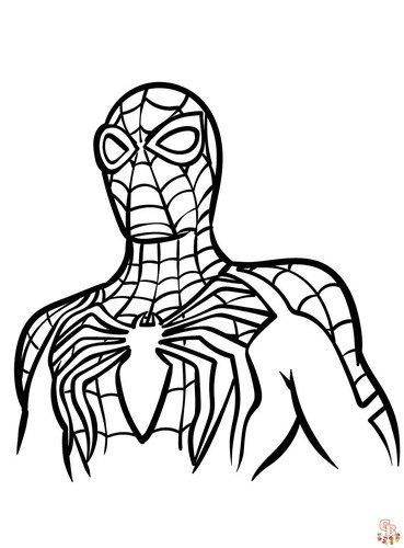 46+ Download Among Us Spiderman Coloring Pages for Kids