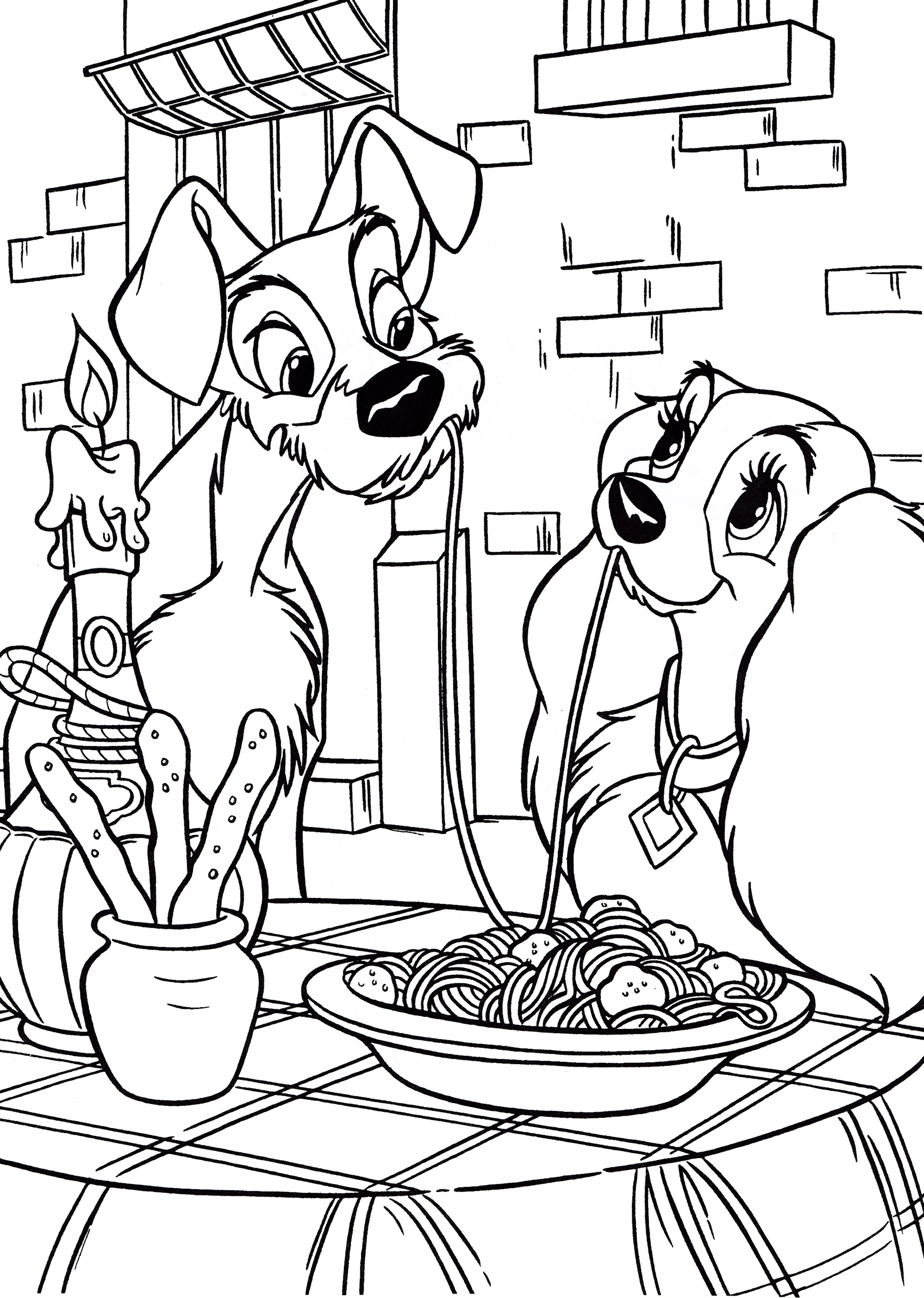 43+ Best of Disney Coloring Pages for Kids