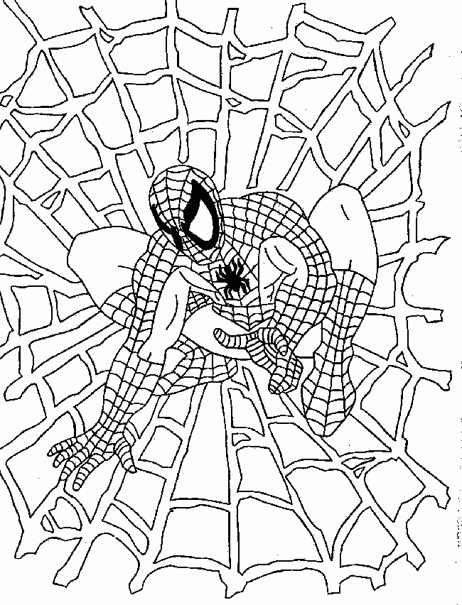 47+ Free Among Us Spiderman Coloring Pages Colored