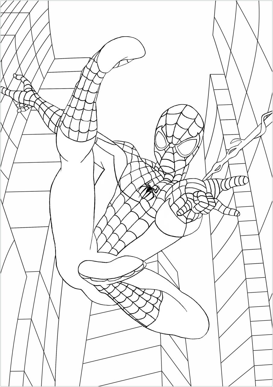 10 Spiderman Comic Coloring Pages for Comic Book Lovers