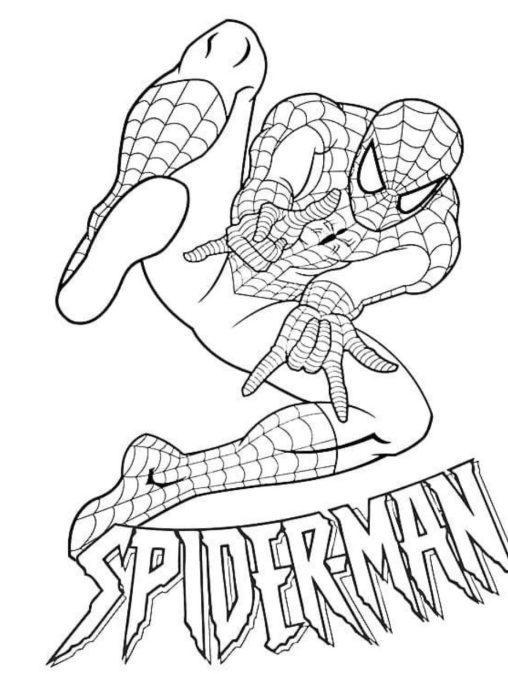 44+ Download Thanksgiving Coloring Pages Spiderman Sketch