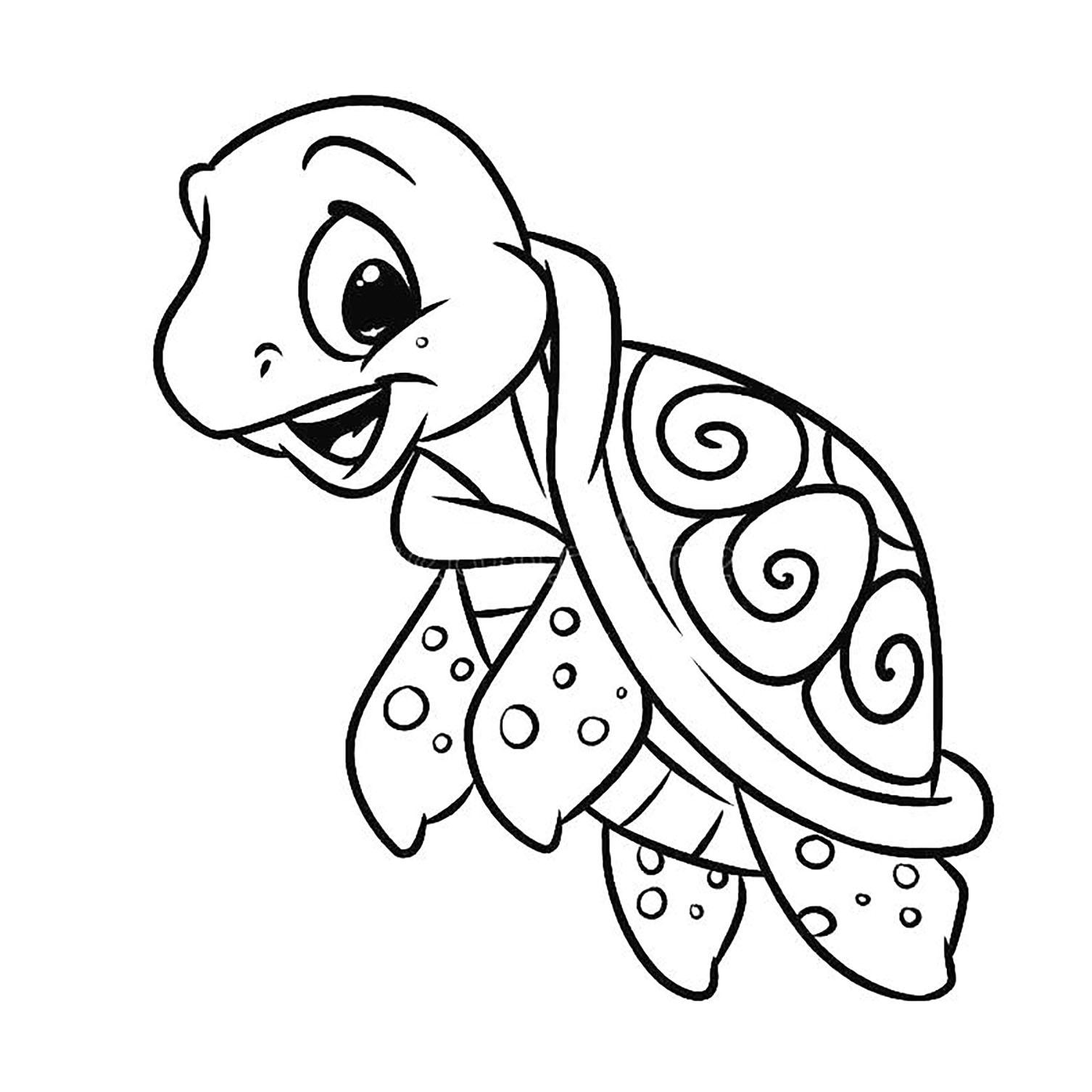 48+ Printable Turtle Coloring Pages Sketch