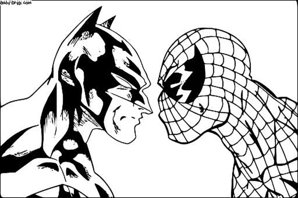 10 Epic Spider-Man and Batman Coloring Pages to Try