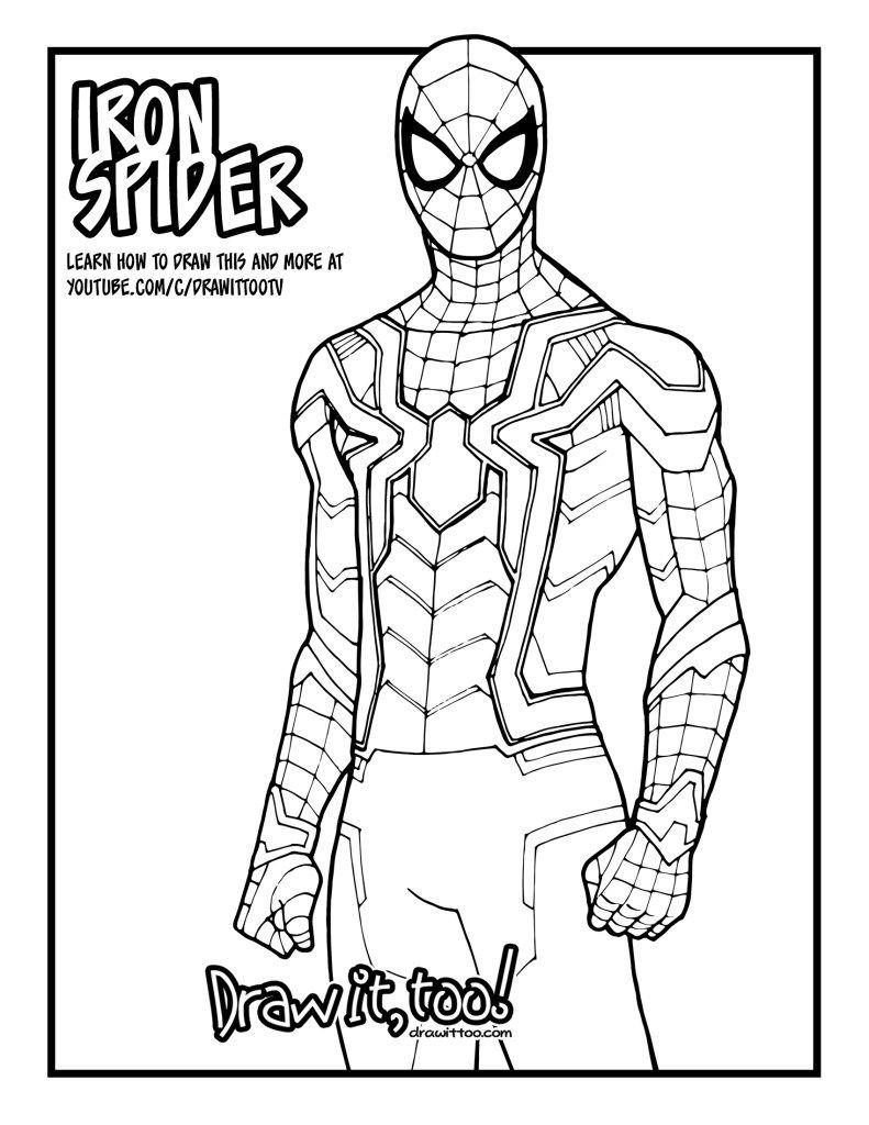 44+ Download Spiderman And Ironman Coloring Pages PDF Printable