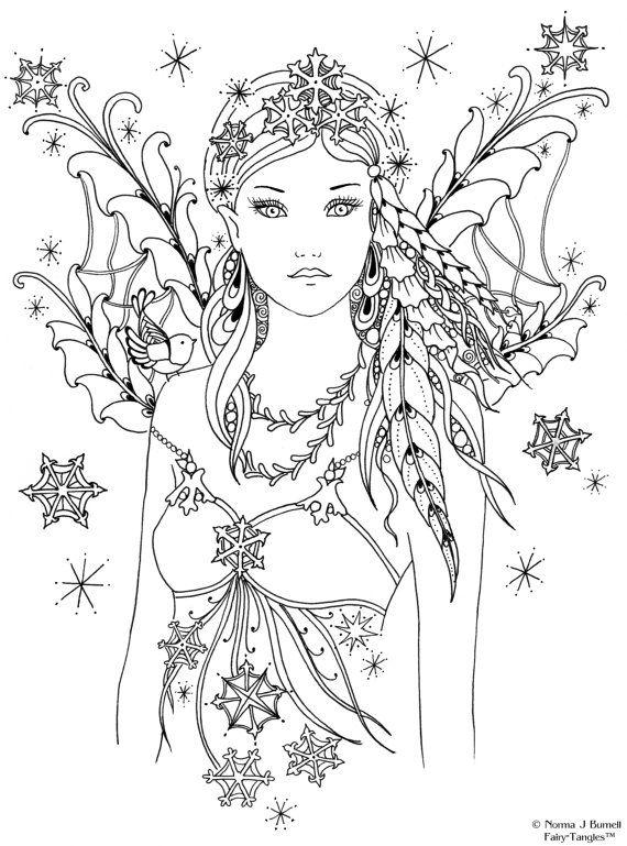 32+ Free Fairy Coloring Pages Book Pages