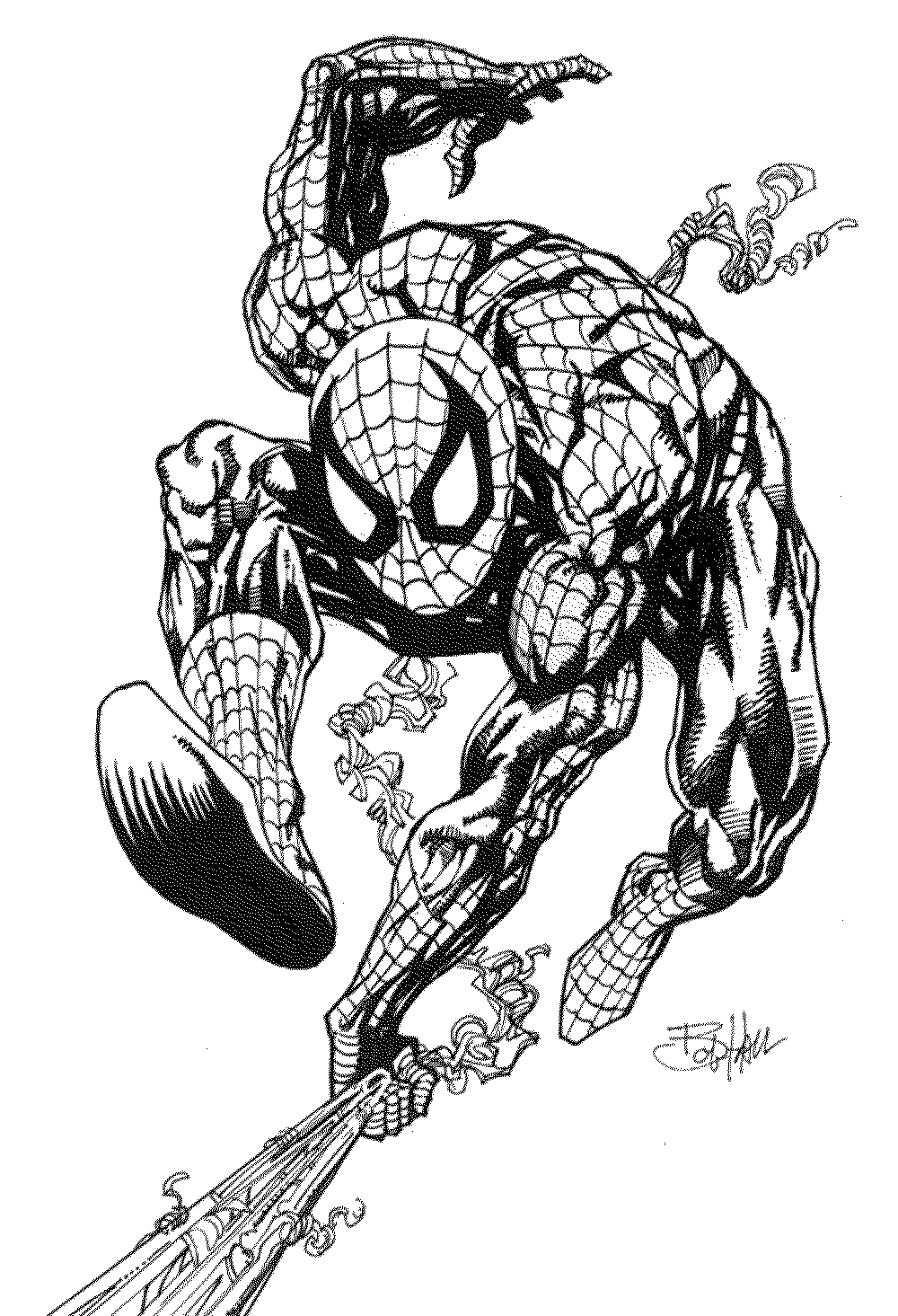 46+ Printable Spiderman Coloring Pages Free PDF Printable