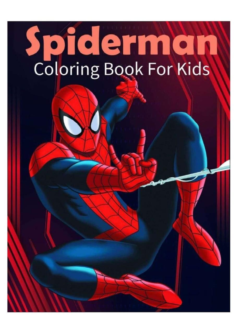 10 Spiderman Coloring Books for Web-Slinging Adventures