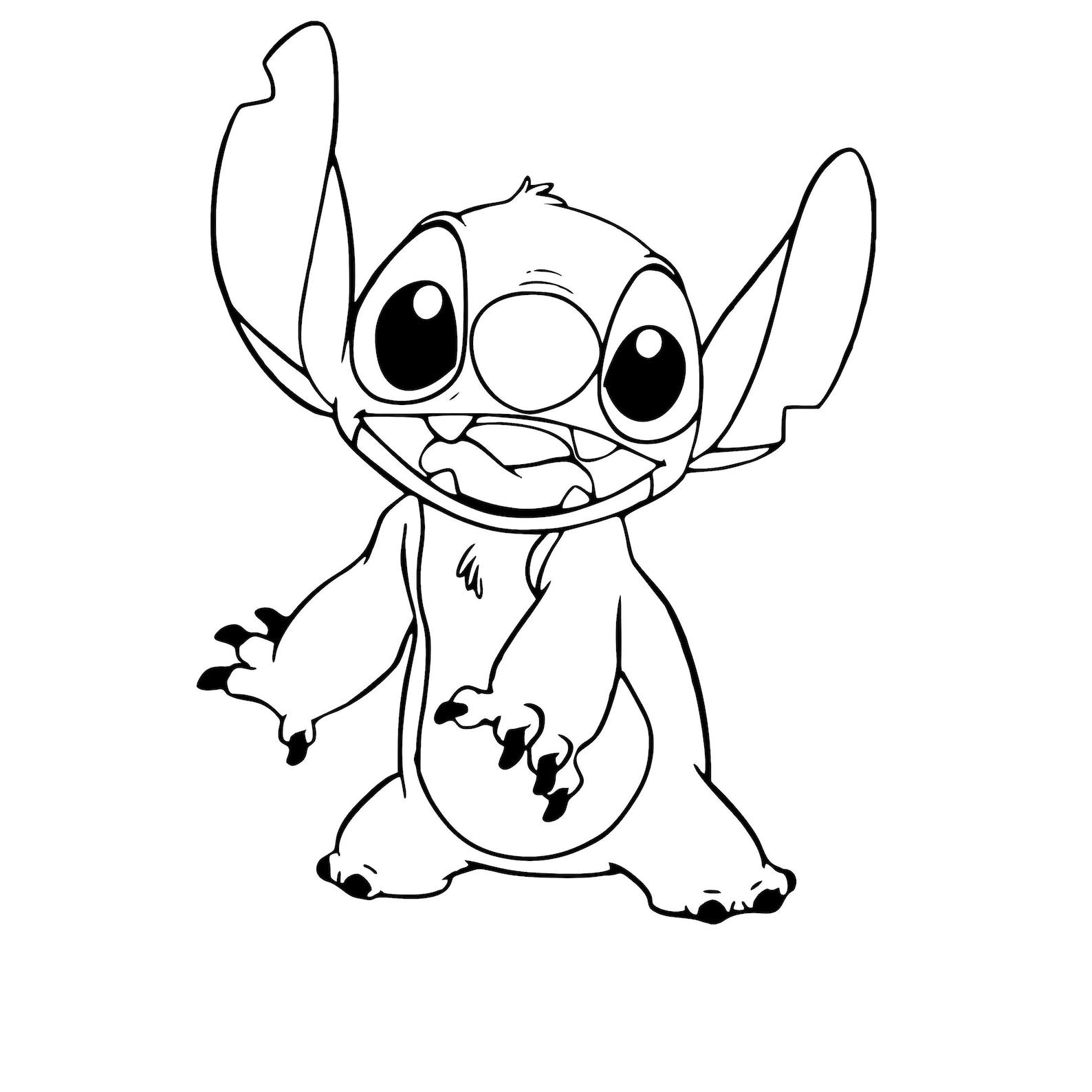 31+ Best of Stitch Outline Colored