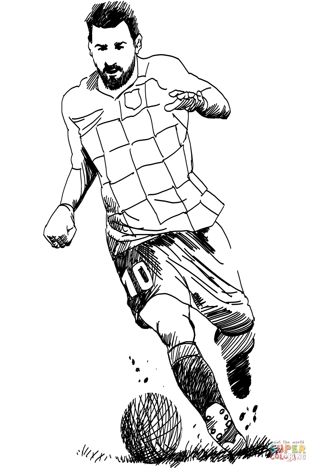 33+ Free Messi Coloring Pages Book Pages