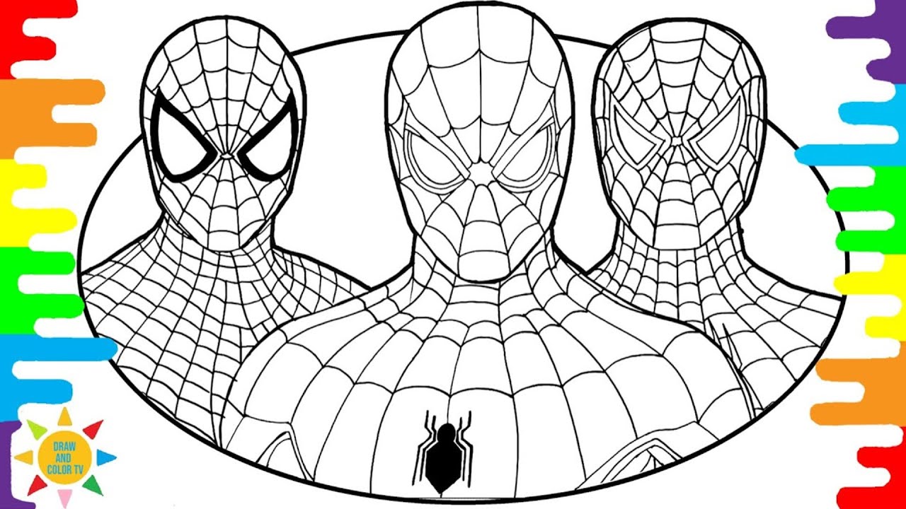 10 Spider-Man Coloring Pages on YouTube for Creative Kids