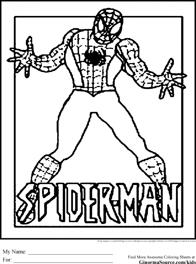 42+ Best of Spiderman Logo Coloring Pages for Adult