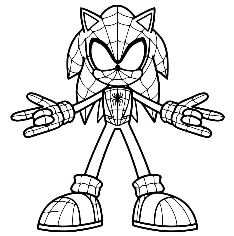 10 Sonic Spiderman Coloring Pages: Unleash Your Inner Superhero Artist