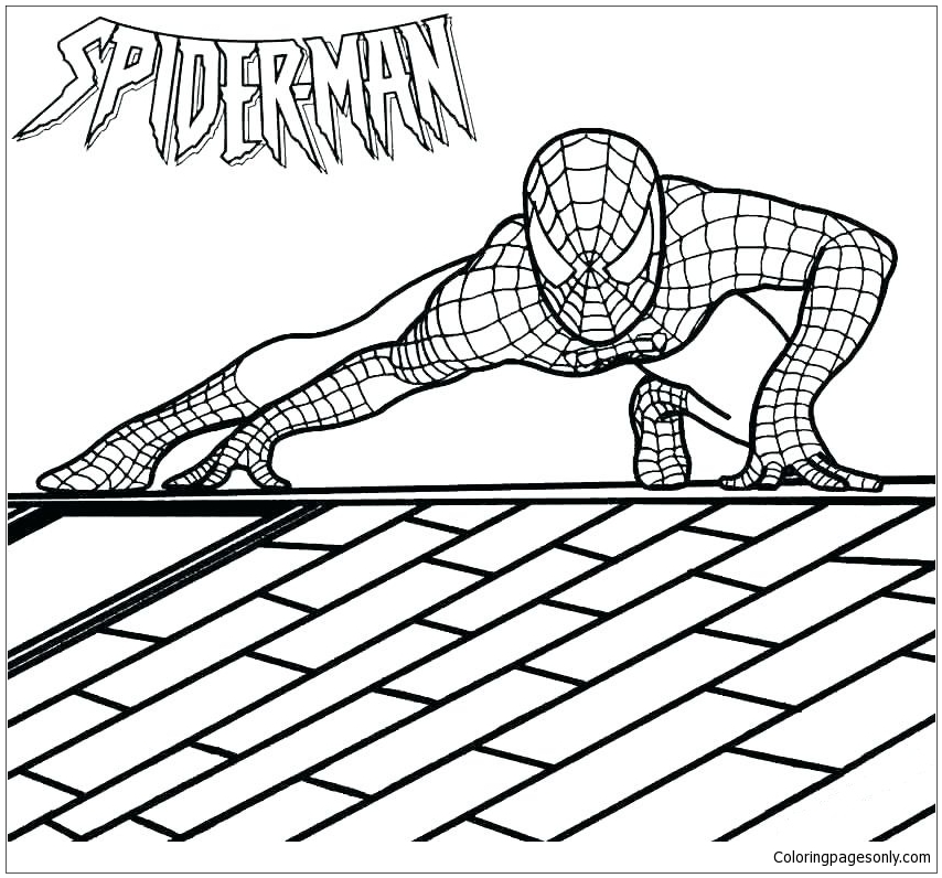 10 Homecoming Spiderman Coloring Pages for Your Little Web-Slingers