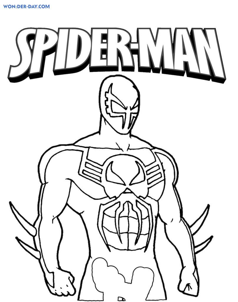 32+ Top Spiderman Coloring Pages Free for Adult