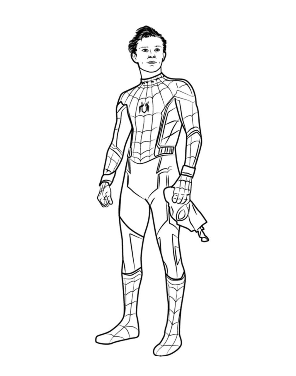 10 Peter Parker Spiderman Coloring Pages for Hours of Creative Fun