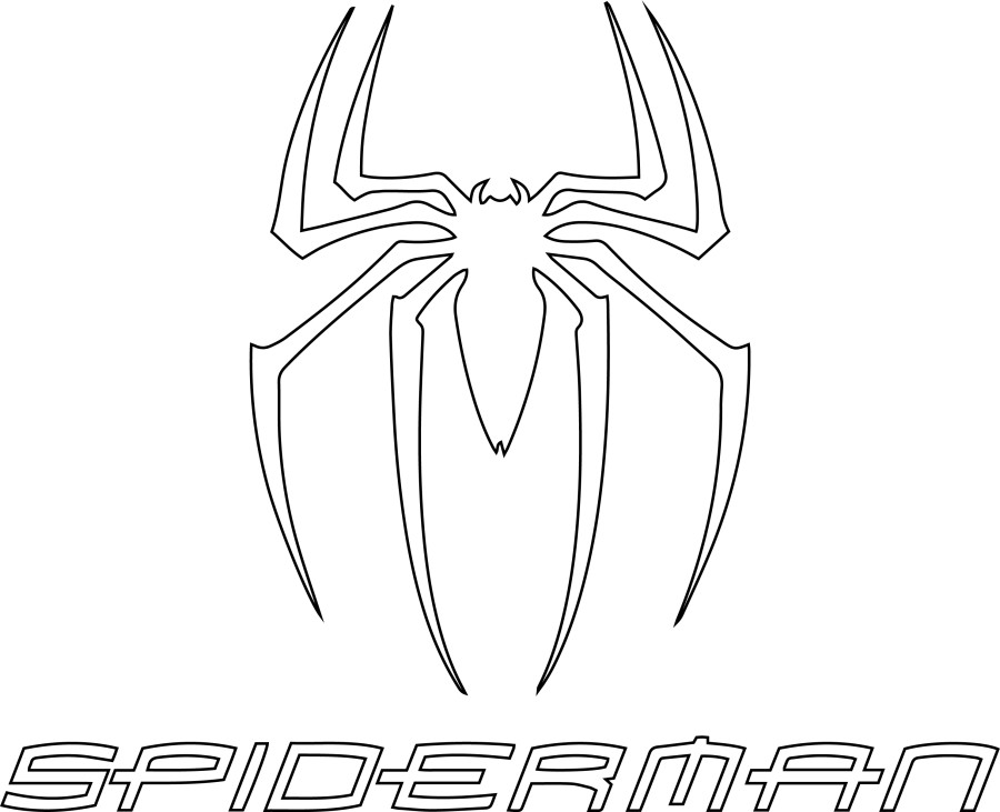 10 Unique Spider-Man Symbol Coloring Pages for Super Fans