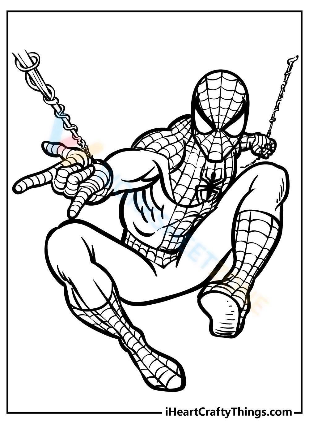 48+ Best of Spiderman Coloring Pages Free Free Printable