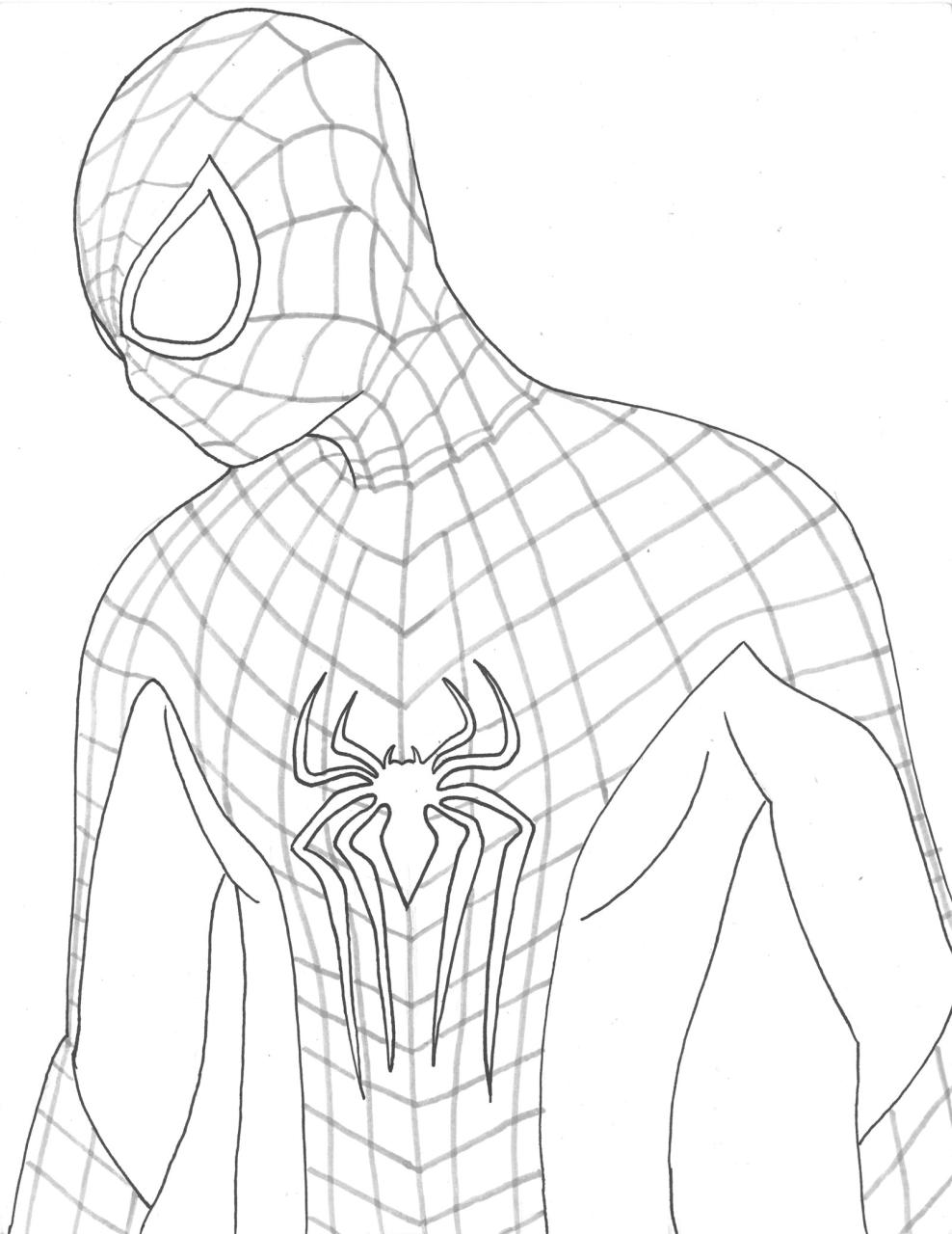 10 Ways to Draw Spider-Man Coloring Pages for Kids