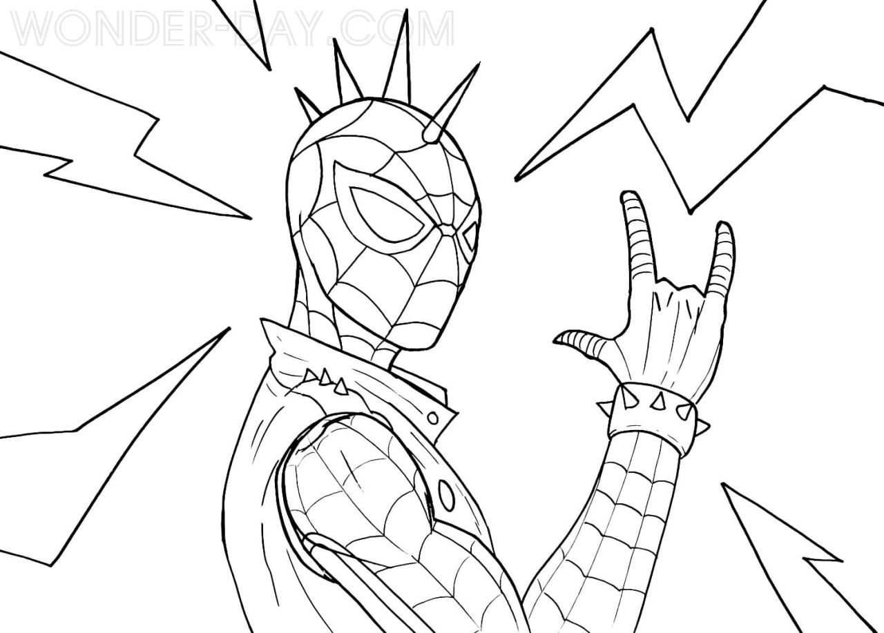 10 Epic Spider-Man: Across the Spider-Verse Coloring Pages to Unleash Your Creativity