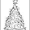 15 Christmas Tree Coloring Pages for Kids Printable 5