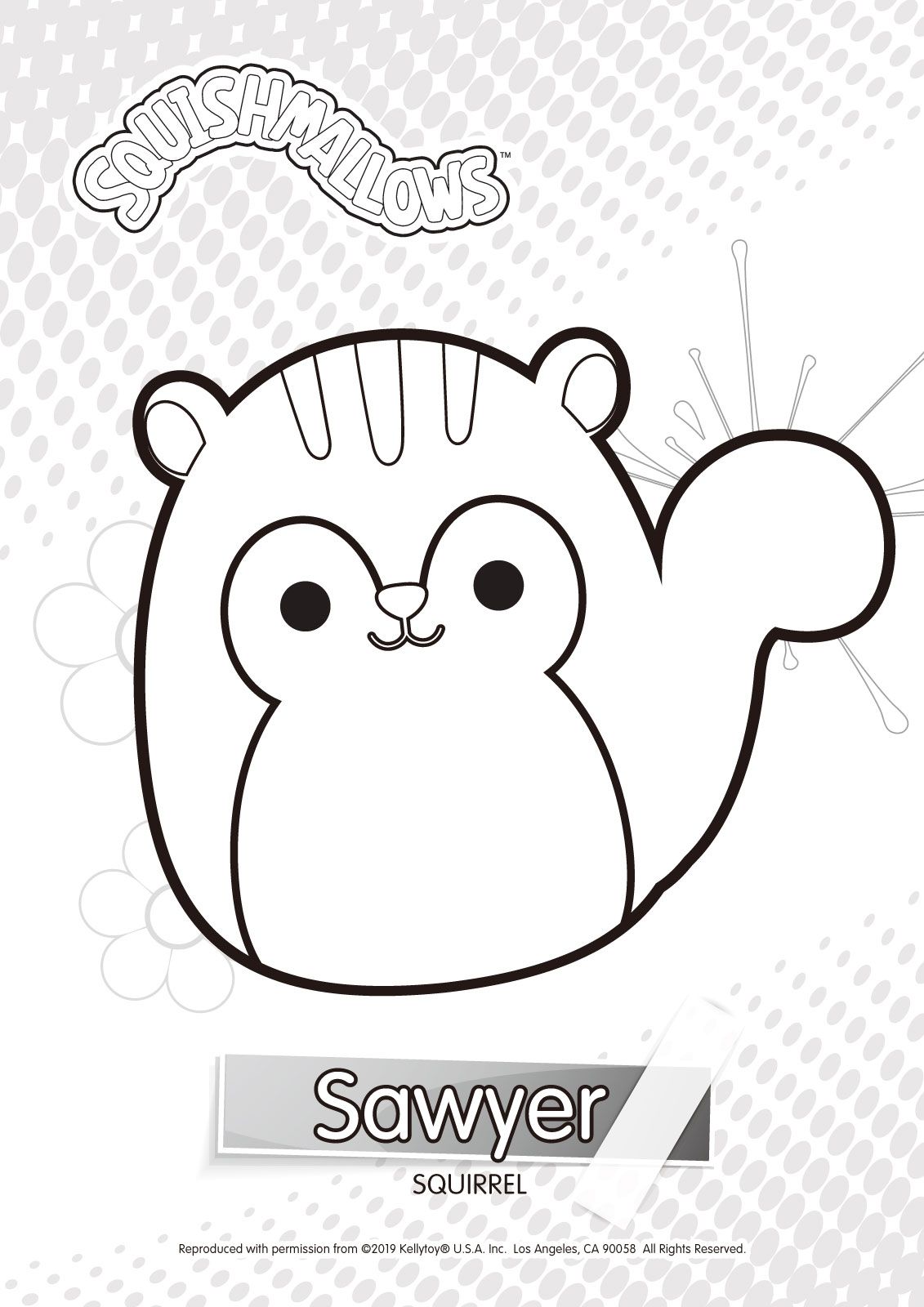 21 Squishmallows Christmas Coloring Pages Free Printable 11