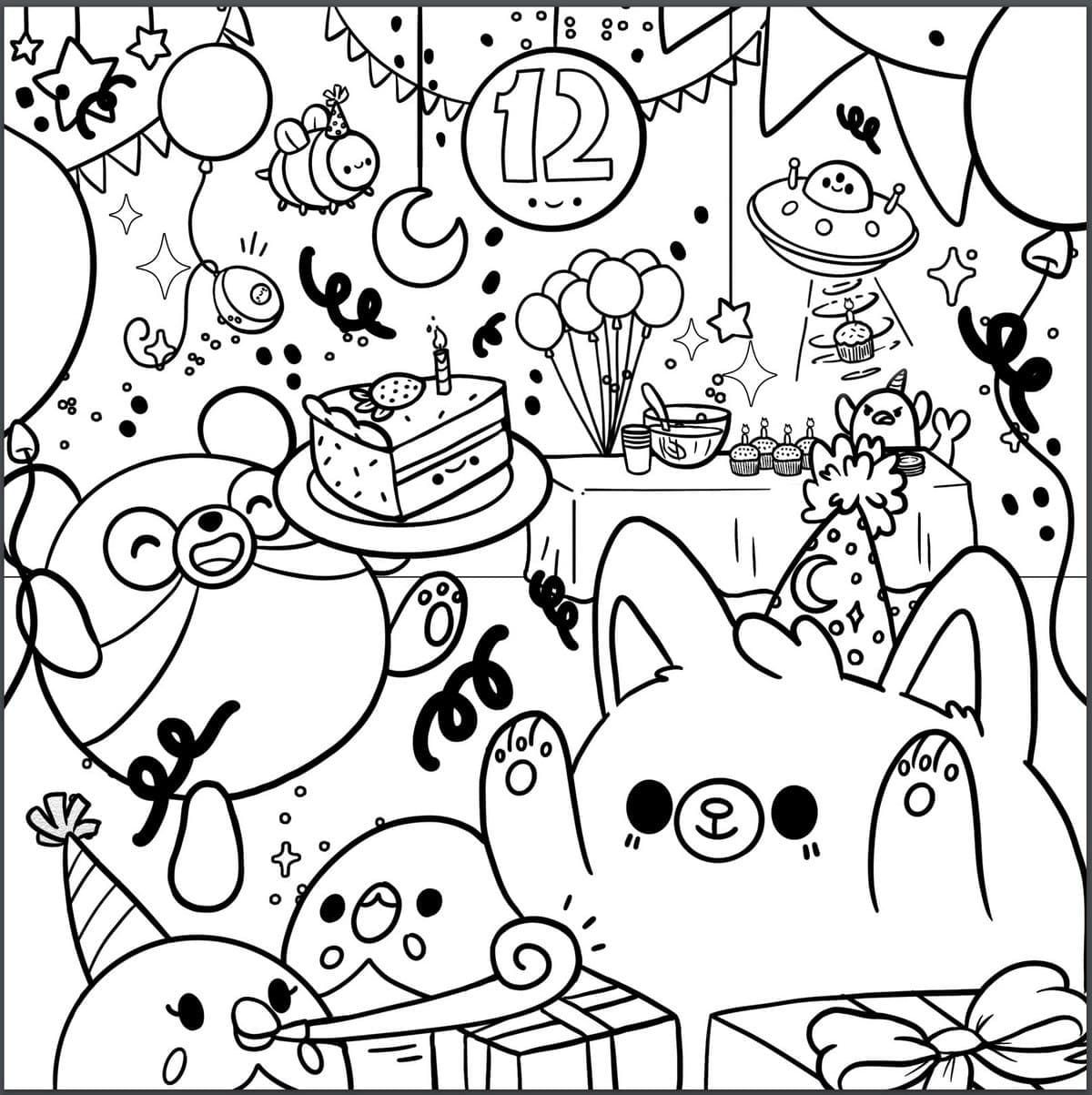 21 Squishmallows Christmas Coloring Pages Free Printable 13