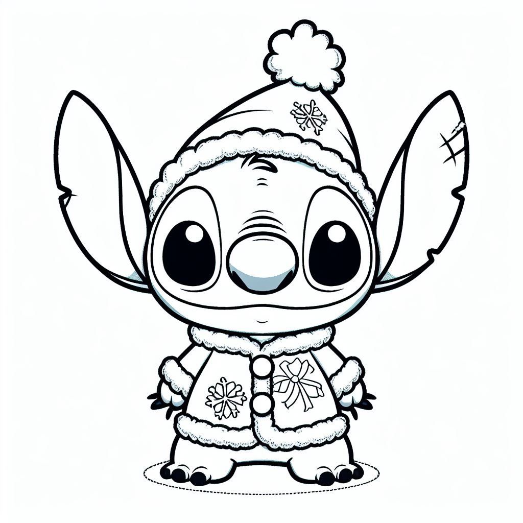 39+ Christmas Stitch Coloring Pages Free Printable 12