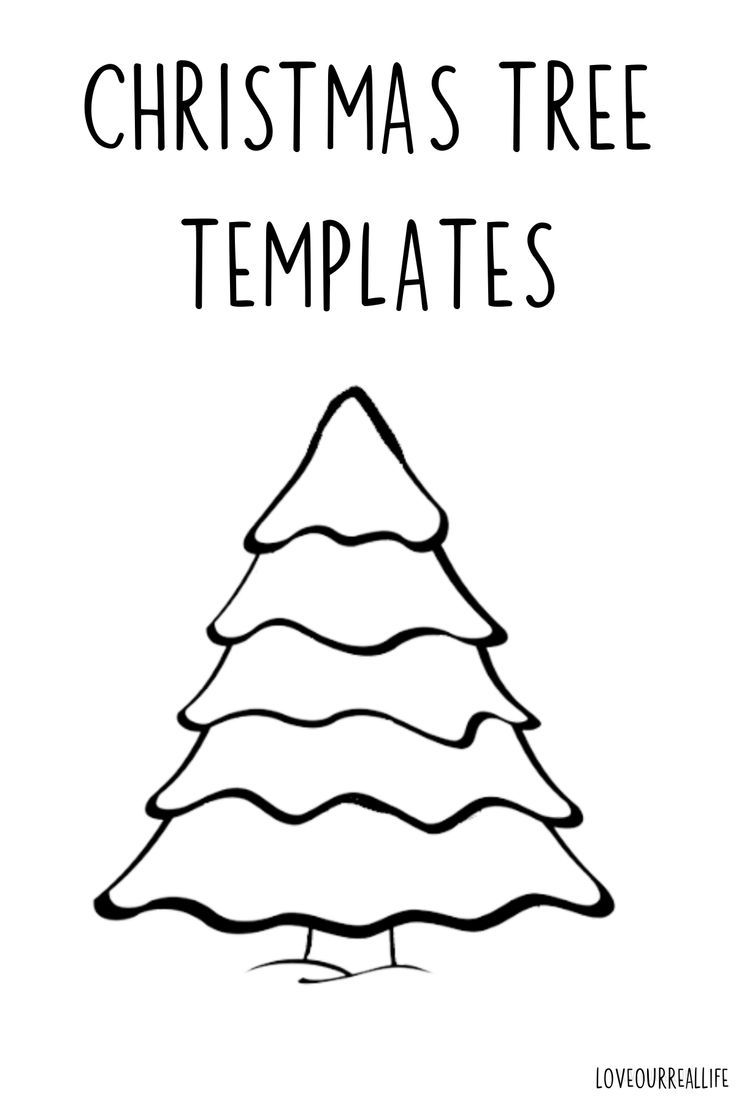 43 Christmas Tree Coloring Pages for Kids Free Printable 13