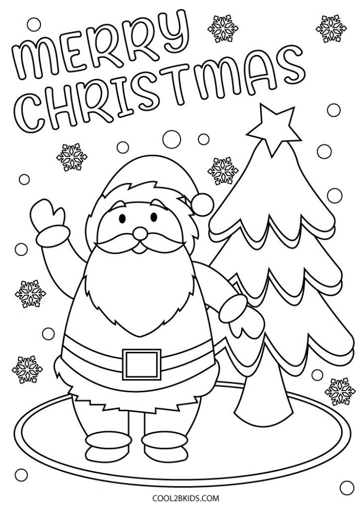 43 Christmas Tree Coloring Pages for Kids Free Printable 22