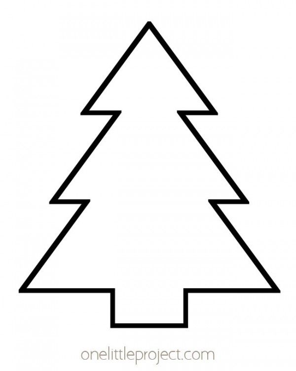 43 Christmas Tree Coloring Pages for Kids Free Printable 30