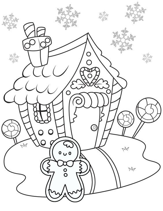 43 Christmas Tree Coloring Pages for Kids Free Printable 32