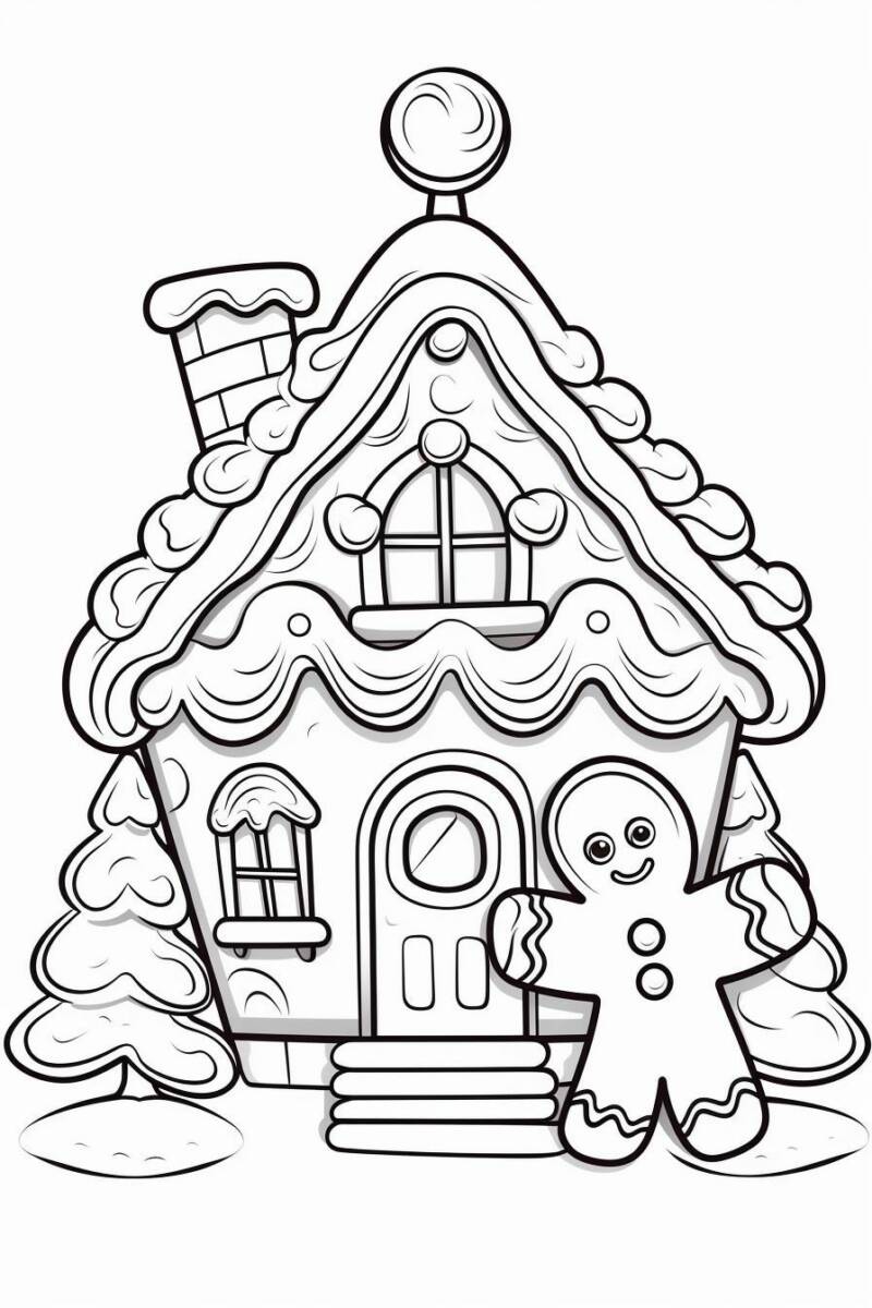 68 Christmas Coloring Pages Edition for Adult 21