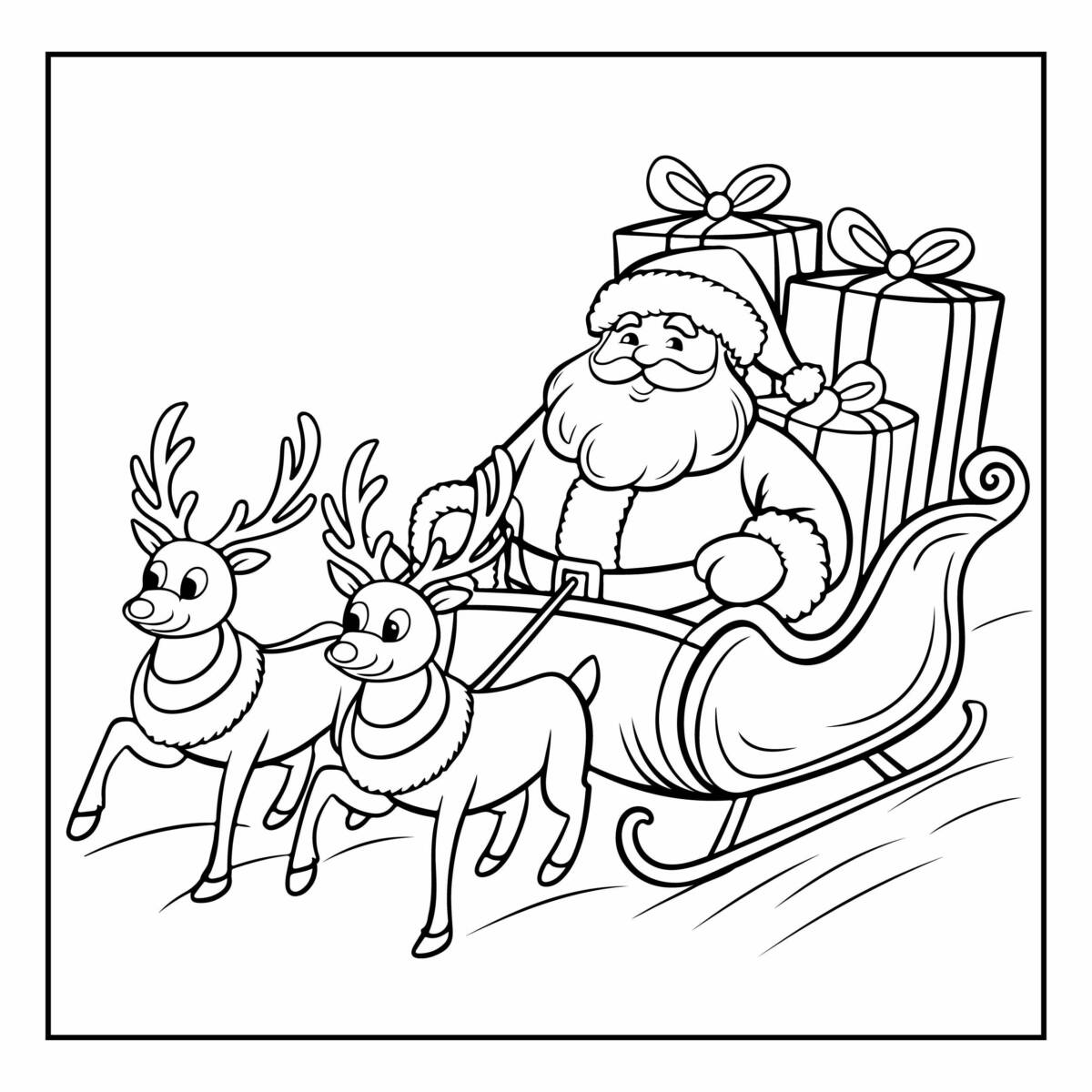 68 Christmas Coloring Pages Edition for Adult 3