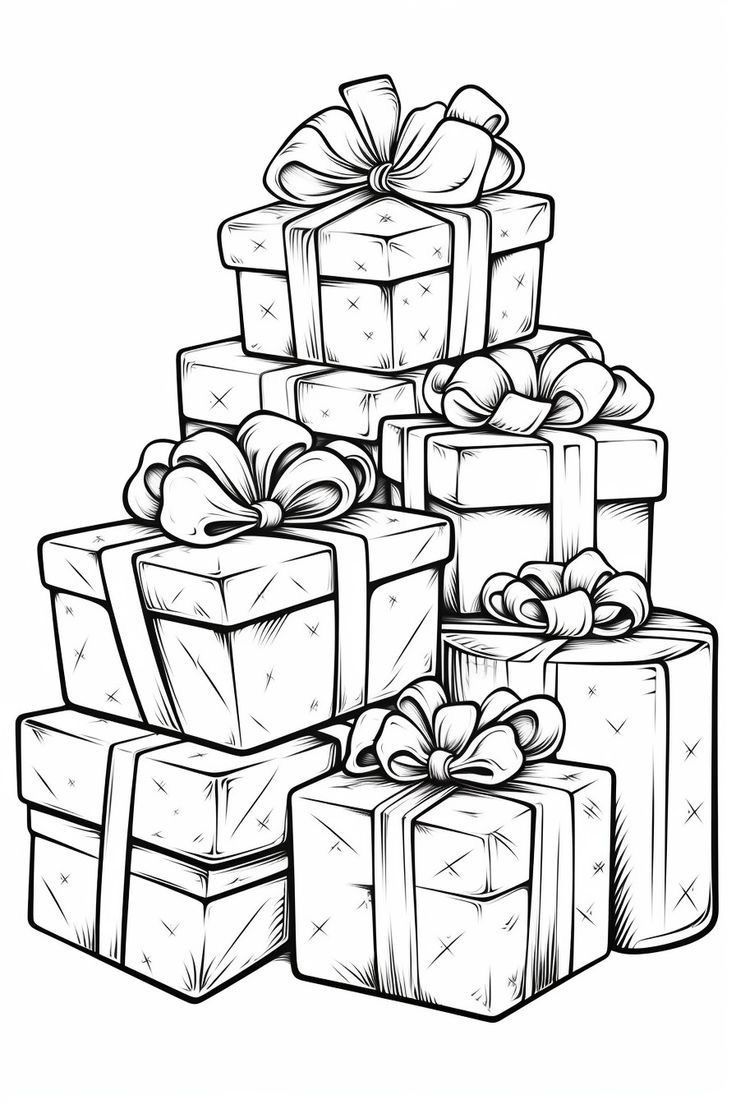 68 Christmas Coloring Pages Edition for Adult 30