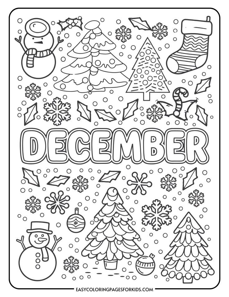 68 Christmas Coloring Pages Edition for Adult 42