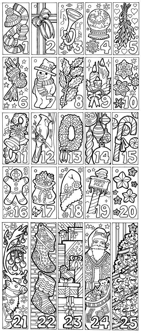 68 Christmas Coloring Pages Edition for Adult 49