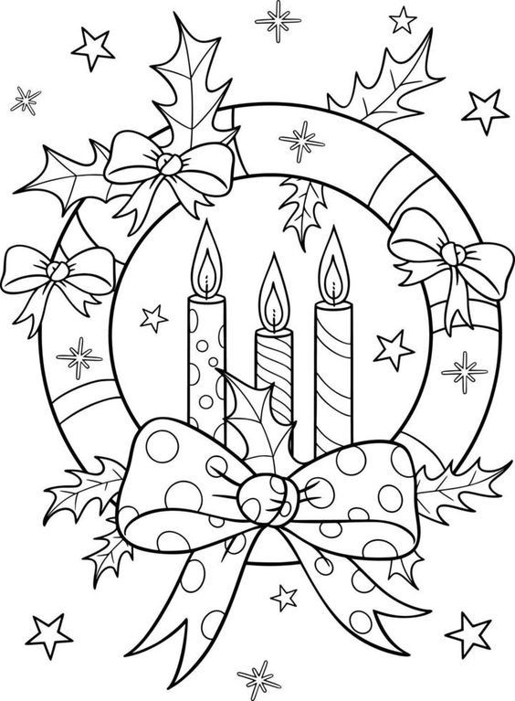 68 Christmas Coloring Pages Edition for Adult 55