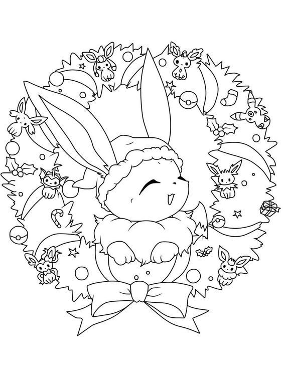 68 Christmas Coloring Pages Edition for Adult 57