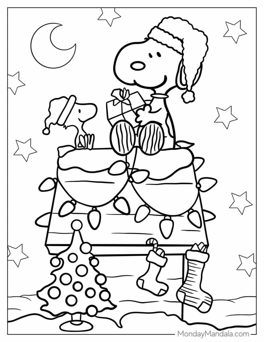 68 Christmas Coloring Pages Edition for Adult 6