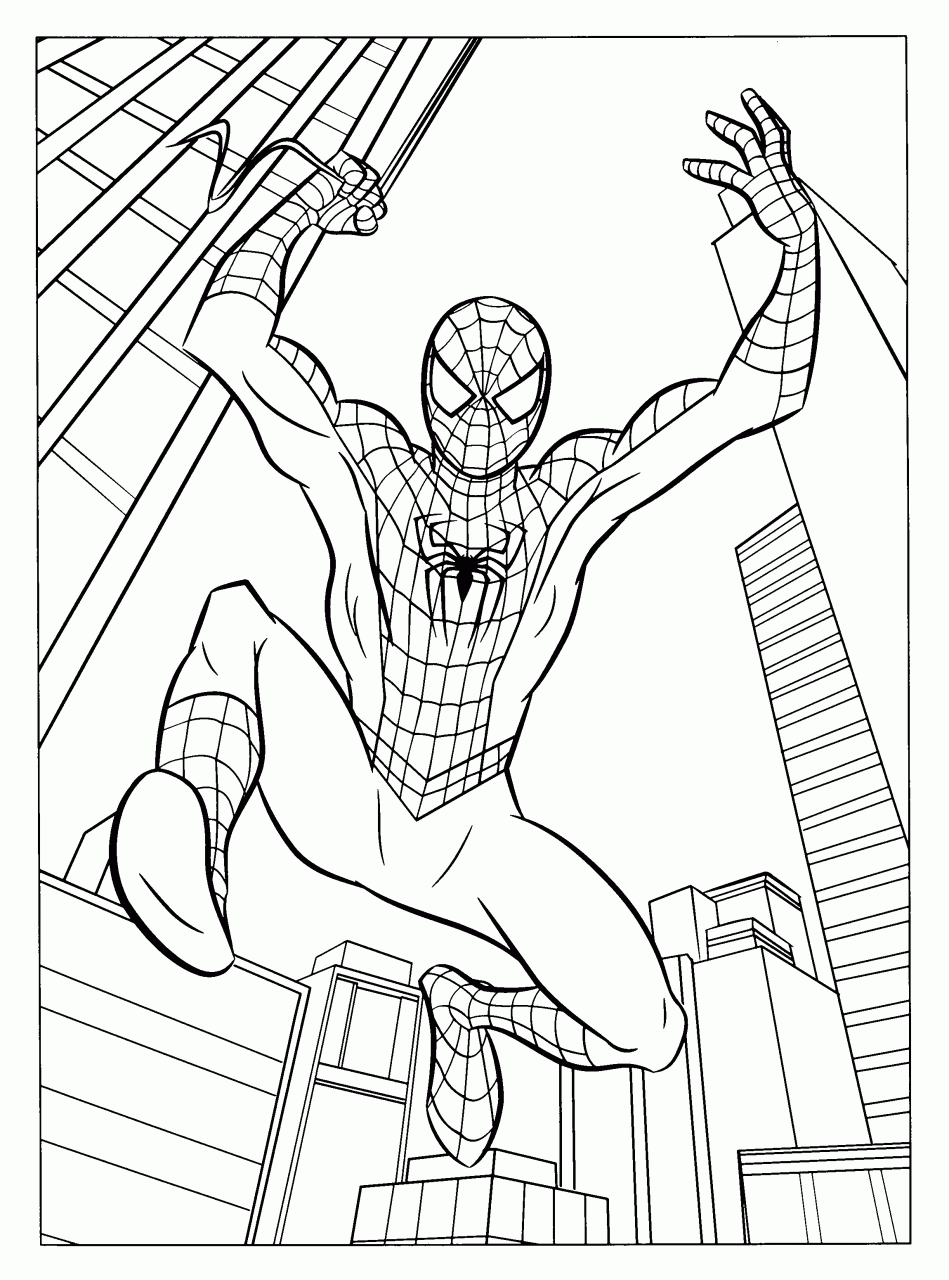 10 Spiderman Coloring Pages for Kids: Unleash Your Little Superhero's Creativity