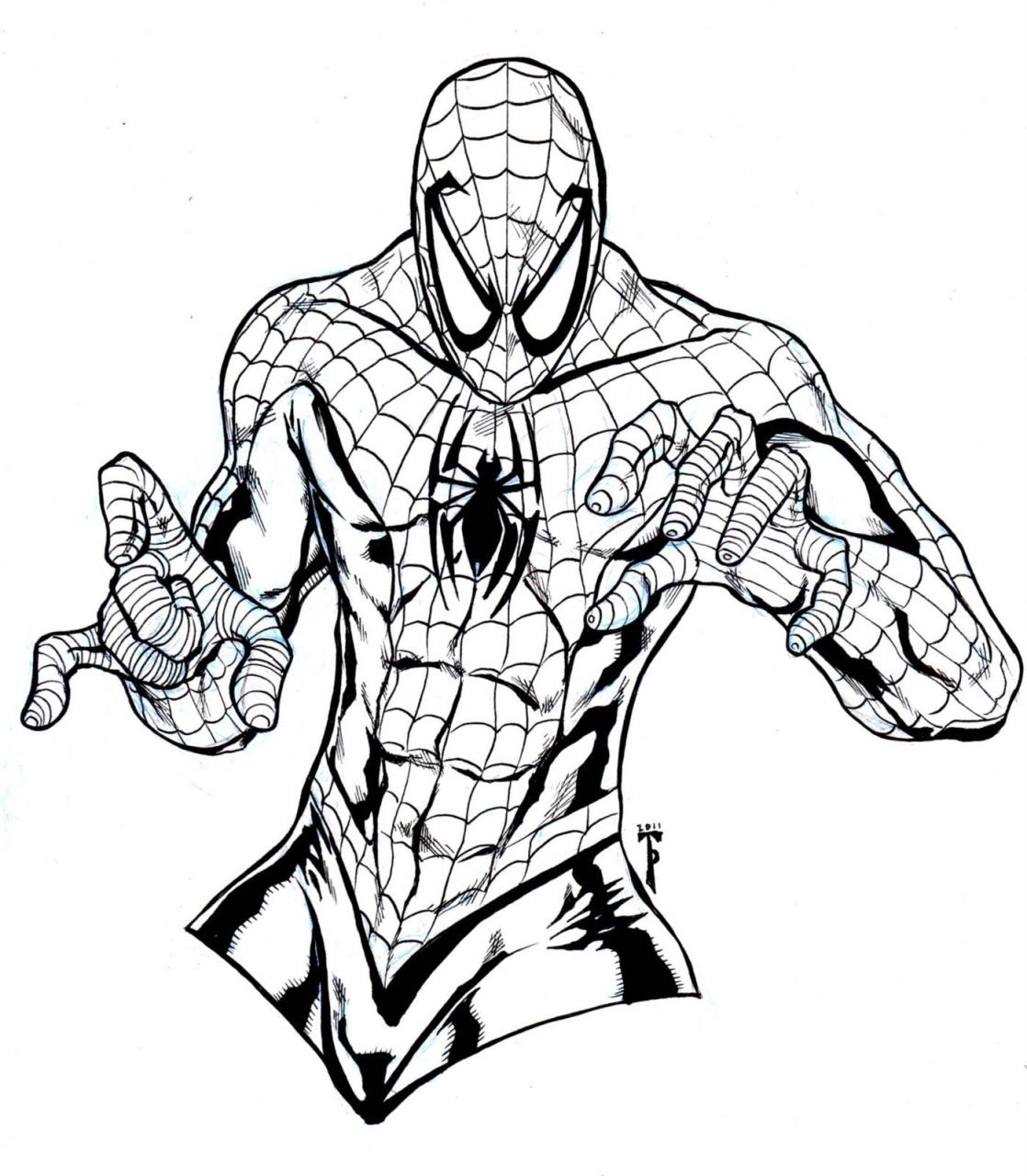 10 Evil Spiderman Coloring Pages: Unleash the Darkness Within