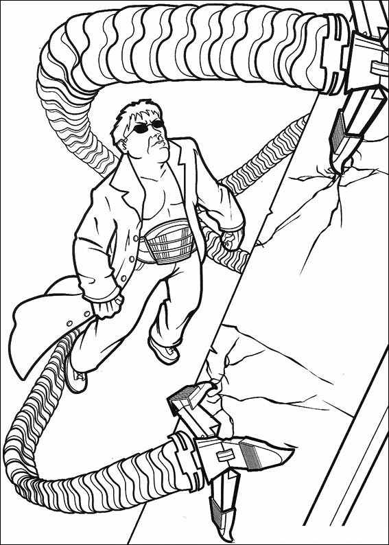 10 Doc Ock Spider-Man Coloring Pages for Creative Kids