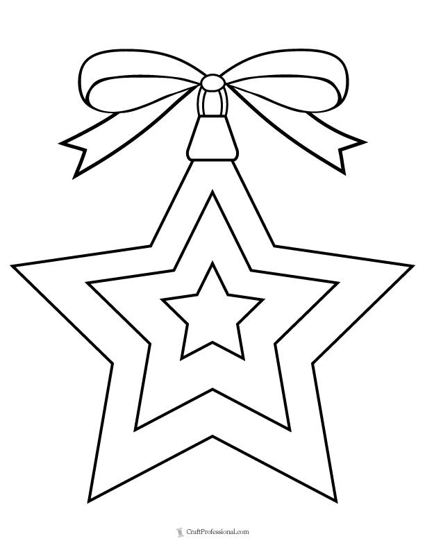 10 Star Coloring Pages for Christmas Fun: A Festive Coloring Adventure