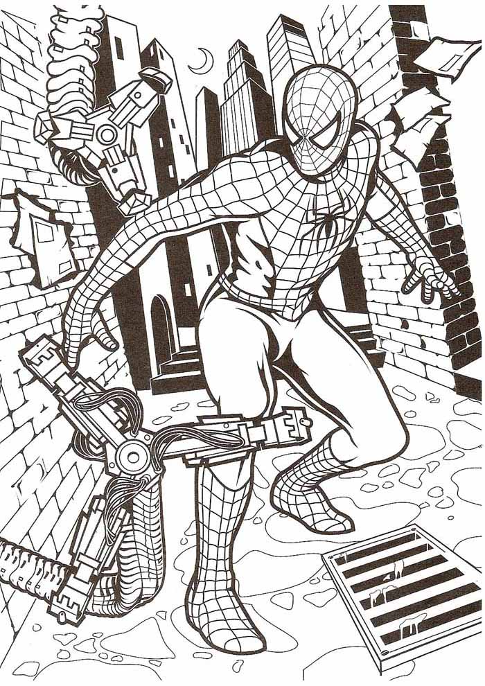 10 Rockstar Spiderman Coloring Pages That Will Make You the Envy of the Web