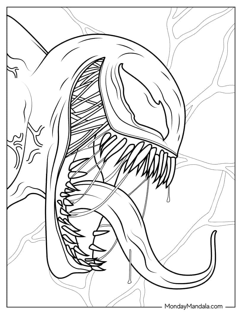 Spiderman Coloring Pages for Kids FREE Printable 34