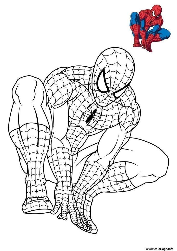 Spiderman Coloring Pages for Kids FREE Printable 41