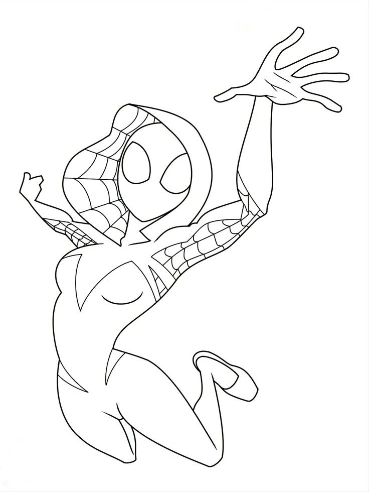 Spiderman Coloring Pages for Kids FREE Printable 44