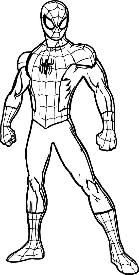 Spiderman Coloring Pages for Kids FREE Printable 56