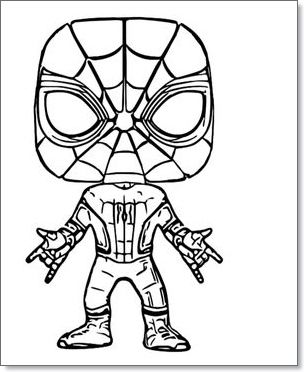 Spiderman Coloring Pages for Kids FREE Printable 80