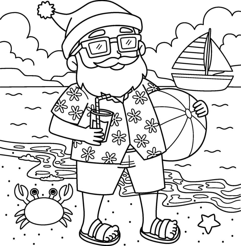 60+ Santa Clause Coloring Pages Special Christmas 31